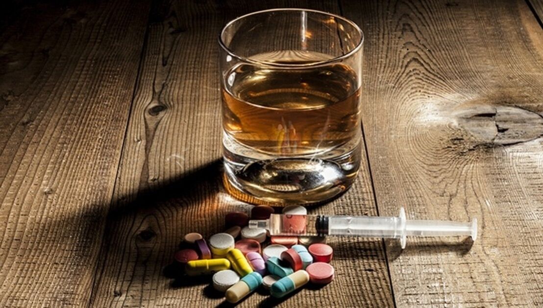 Drogen und Alkohol nach der Impfung