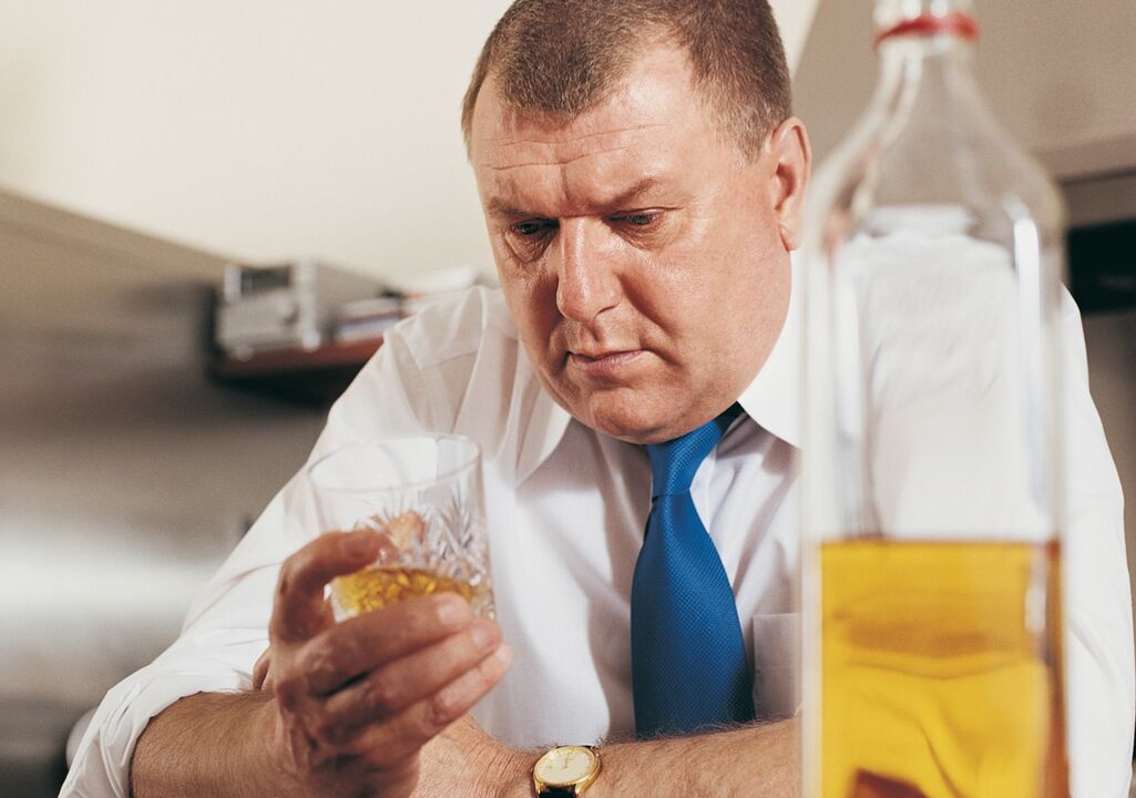 Anzeichen von Alkoholismus