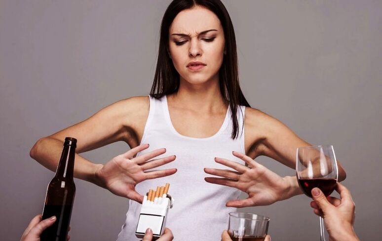 Verzichten Sie auf Alkohol
